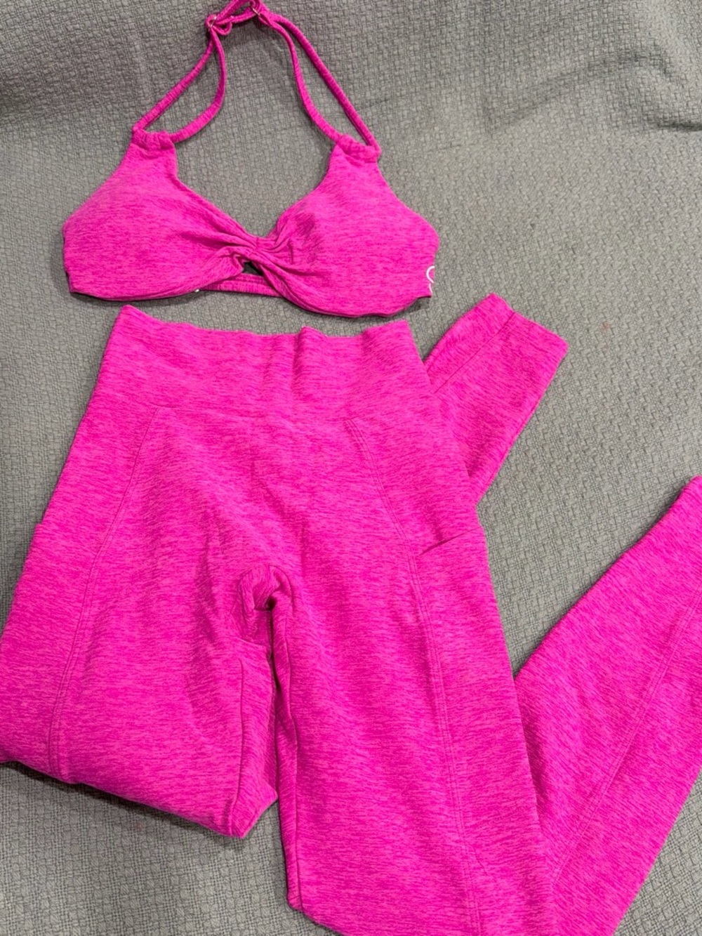 Bombshell Sportswear Neon Pink Berry Set